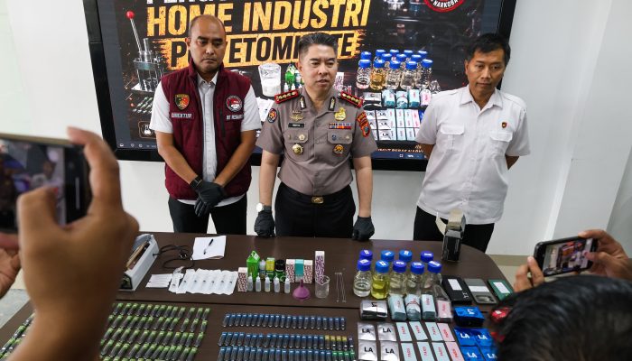 Polda Sumut Bongkar Home Industri Vape Mengandung Etomidate, Bahan Baku Diduga Dipasok dari Kamboja