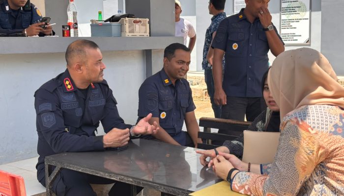 Kalapas Lhokseumawe Terima Kunjungan Kepala BSI KCP Blang Mangat, Buka Rekening Premi untuk Warga Binaan