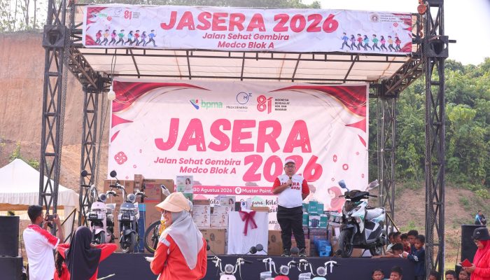 Ribuan Warga Aceh Timur Kembali Ramaikan Jalan Sehat Gembira Medco E&P Malaka 