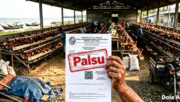 DI Buat Laporan Polisi Kasus Dugaan Penipuan dan Penggelapan Atas PBG Serta Perizinan usaha Palsu Kandang Ternak Ayam Petelur di Paluh Sibaji Pantai Labu, 1,1 Miliar Raib