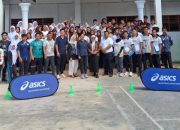 Igornas Sumut dan Asics Gelar Tes Kebugaran, 300 Pelajar SMP hingga SMK Ikut Serta