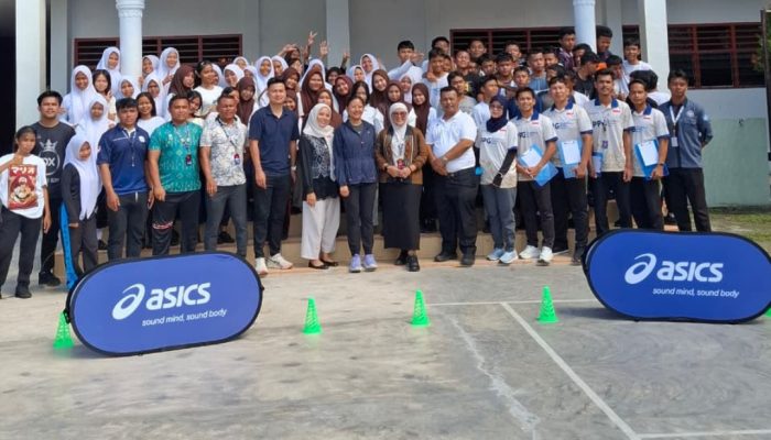 Igornas Sumut dan Asics Gelar Tes Kebugaran, 300 Pelajar SMP hingga SMK Ikut Serta