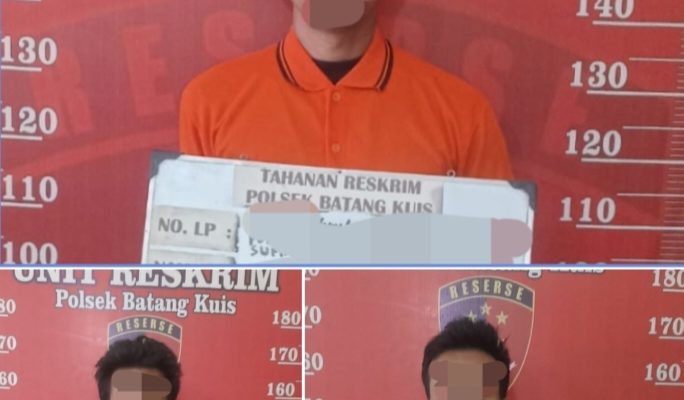 Keluar Sebentar, Septor Ninja Hijau Raib dari Parkiran, Tiga Pria Diciduk Polsek Batang Kuis