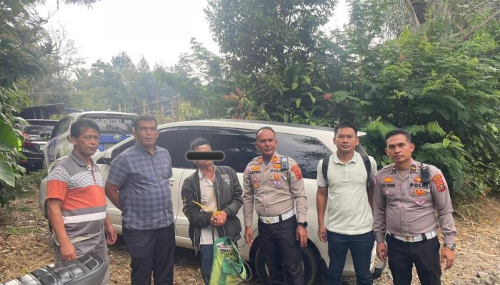 Terlibat Laka Lantas, Pria 69 Tahun Kedapatan Bawa Ganja, Polres Karo Kembangkan ke Ladangnya