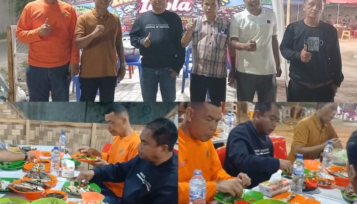 Nongkrong Sambil Pantau UMKM, Bupati Darma Wijaya: Ikan Sombam dan Kerang Rebus di Cafe Idola Rasa Bergoyang Maknyosss!!