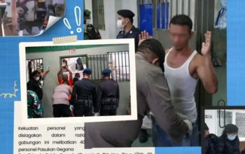 Awali Razia Besar-Besaran di Rutan I Medan, Kakanwil Ditjenpas Sumut Pimpin Apel Pasukan Gabungan,500 Warga Binaan Dites Urine