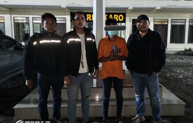 Terduga Pelaku Kasus Penggelapan Berhasil Diamankan Tim Cobra Polres Karo di Pancur Batu