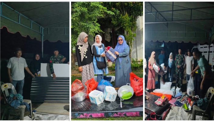 Gerak Cepat Bupati Al-Farlaky, Dinsos Aceh Timur Salurkan Bantuan Masa Panik Korban Kebakaran di Jambo Lubok