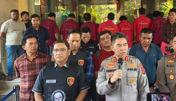 Tiga Pekan,  Polda Sumut Ungkap 654 Kasus Curas-Curat, 712 Tersangka Diamankan