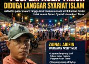 Pasar Malam di Idi Rayeuk Diduga Langgar Syariat Islam, Wartawan Minta Satpol PP-WH Bertindak