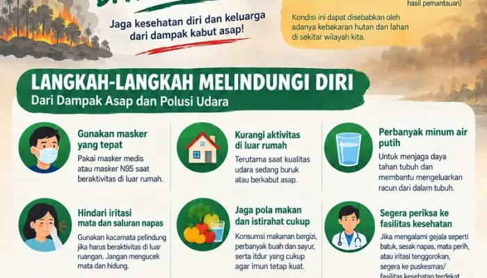 Plt Kadis Kesehatan Aceh Timur Rizalul Imbau Warga Aceh Timur Waspada Kabut Asap, Puskesmas dan Rumah Sakit Siaga 24 Jam.