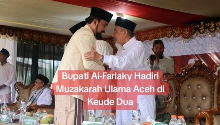 Bupati Aceh Timur Iskandar Usman Alfarlaki Hadiri Muzakarah Ulama Dikeude Dua.