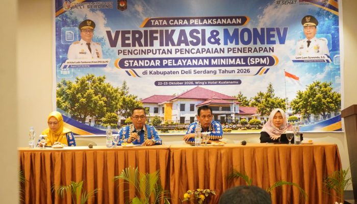 Pemkab Deli Serdang Perkuat Akurasi Data Pencapaian SPM