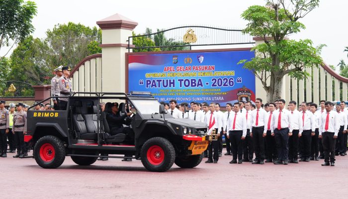 Polda Sumut Gelar Operasi Patuh Toba 2026, Kapolda: Keselamatan Berlalu Lintas Tanggung Jawab Bersama