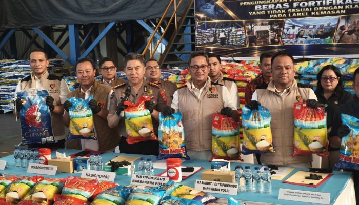 Lindungi Konsumen, Satgas Pangan Polri Ungkap Dugaan Kecurangan Beras Fortifikasi 525 Ton