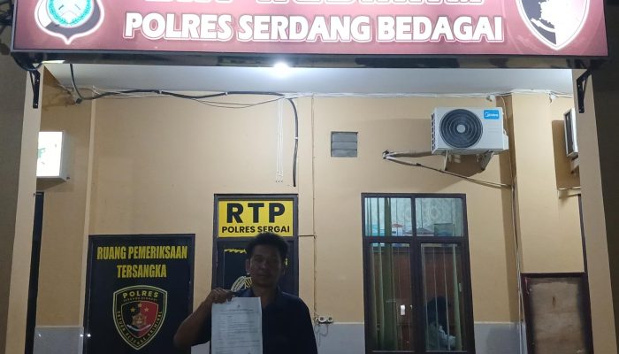 Diduga Gelapkan Rp70 Juta dengan Dalih Urus Izin, Oknum ASN PUPR Sumut Dilaporkan ke Polres Sergai